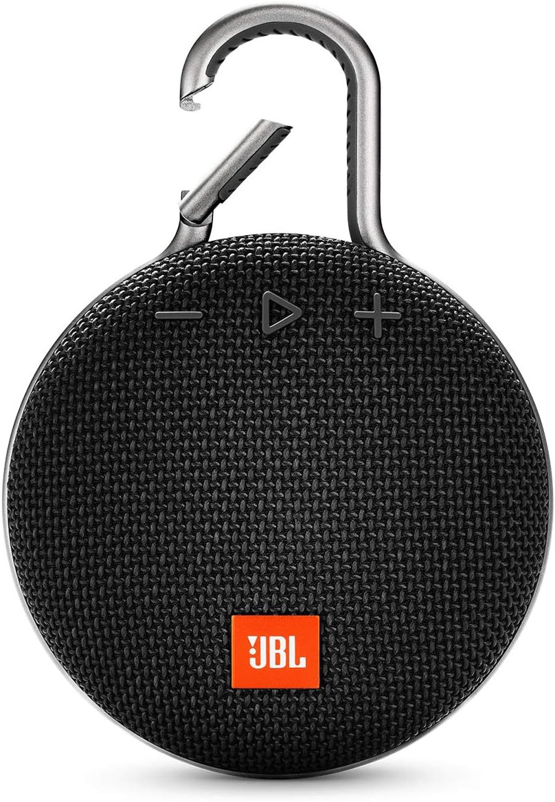 JBL Clip 3, Black - Waterproof, Durable & Portable Bluetooth Speaker - Up to 10 Hours of Play - I... | Amazon (US)