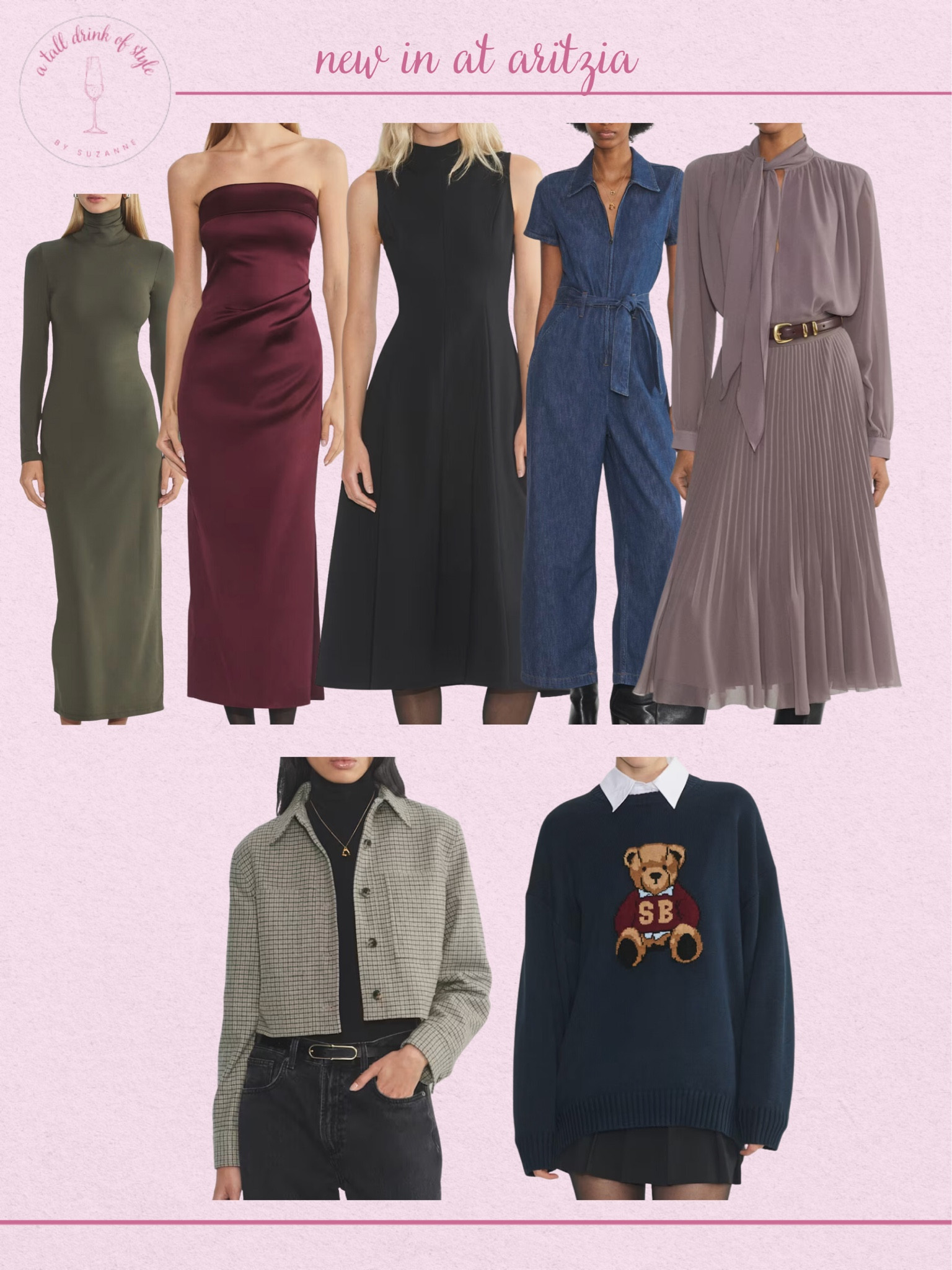 Aritzia newness for the holidays or the office.
Dresses, jackets, jumpsuits

#LTKOver40 #LTKWorkwear #LTKHoliday
