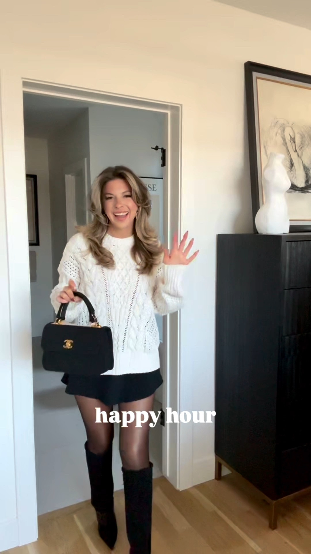 Date nght black Abercrombie skort styled 7 ways for date night or winter events

Vici code: emerson30
Revolve code: tulip

Wearing my usual smalls on top and xs bottom

Date night
Winter party
Winter vacation
Fur coats
Winter sweaters
Velvet corsets
Black skort
Boots
Nighty

#LTKFindsUnder100 #LTKSeasonal #LTKootd