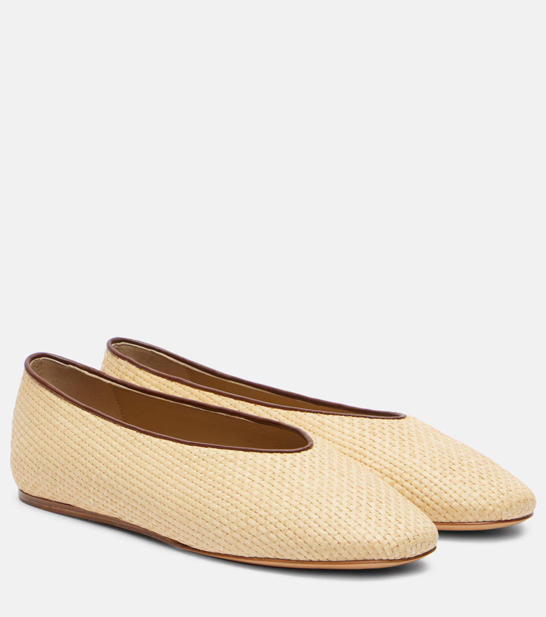 Ballerinas Regency aus Raffiabast | Mytheresa (DACH)