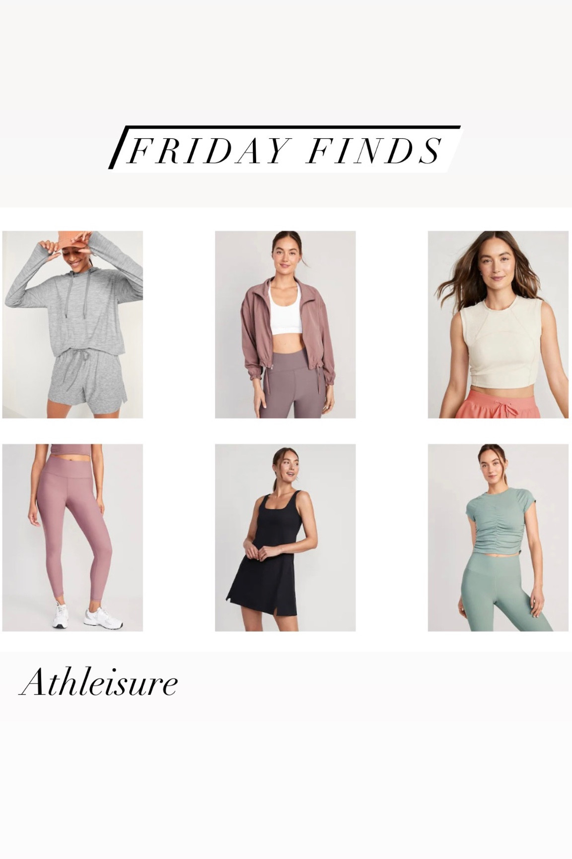 Friday Finds : ATHLEISURE 

#LTKFind #LTKunder50 #LTKfit