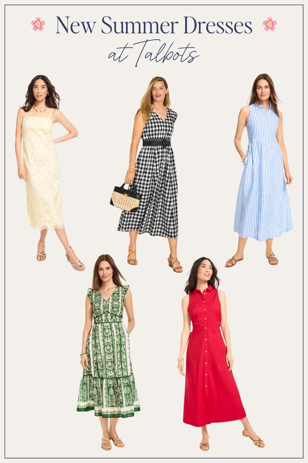 New summer dresses at @talbotsofficial. ☀️ Shop these new dress arrivals at Talbots!

#talbotspartner #talbots #ad #dresses #summer 

 
