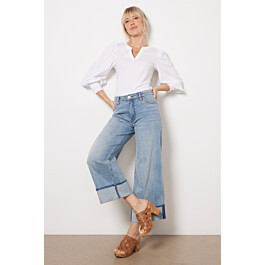 Meg Wide Leg with Cuff | Evereve