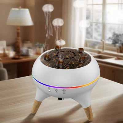 Essential Oil Diffuser Jellyfish Mist Dancing with Music Aromatherapy, 7 Colorful Lights Hotel Collection Diffuser Oils Scents for Home | Wayfair North America