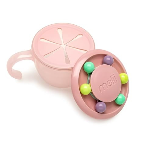 melii Abacus Snack Container for Kids, Toddlers and Babies – BPA Free, Spill-Proof with Soft Fi... | Amazon (US)