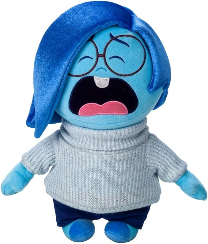 Disney Store Official Inside Out 2 Plush - Sadness Emotion Toy - Detailed Sculpturing, Embroidere... | Amazon (US)