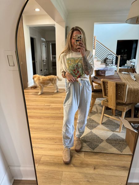 OOTD✨🤎🖇️ comfy casual Friday! 20% off my shoes code coming! M in this jumper from FP but I also linked a similar one from Amazon! Tee is a S/M & old!

Happy Weekend! Onesie / hot shot / reef shoes / Holley Gabrielle / cute outfit / casual / comfy 

#LTKFindsUnder100 #LTKFindsUnder50 #LTKStyleTip
