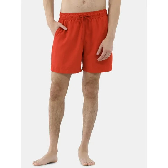 George Men's and Big Men's Swim Short, 6" Inseam, Sizes S-3XL | Walmart (US)