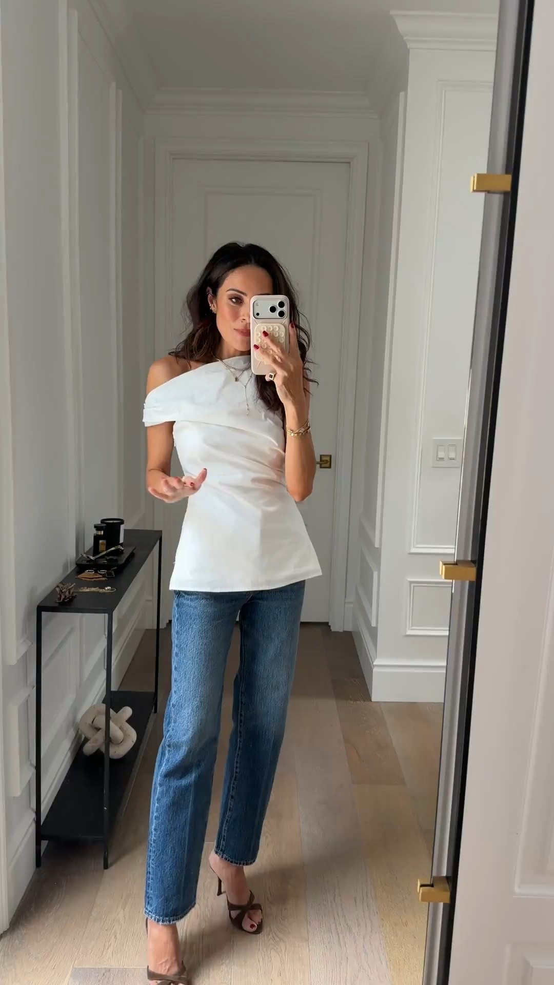 Lucy’s whims in casual daytime outfit. White statement top, distresses jeans that you’ll wear all season.
Top size 0
Jeans 24 





Denim, style, spring, anthro 

#LTKOver40 #LTKootd #LTKSeasonal