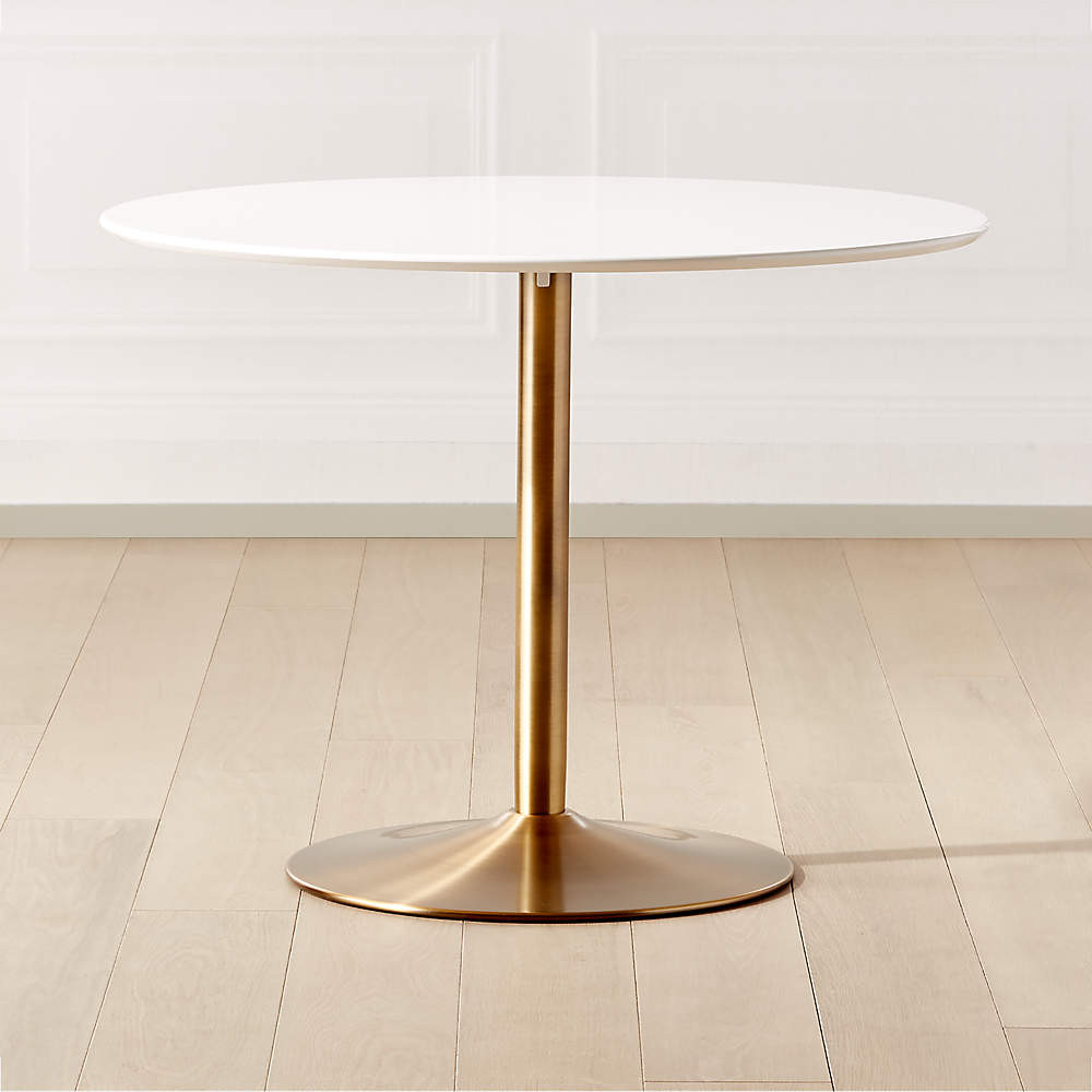 Odyssey White Dining Table + Reviews | CB2 | CB2