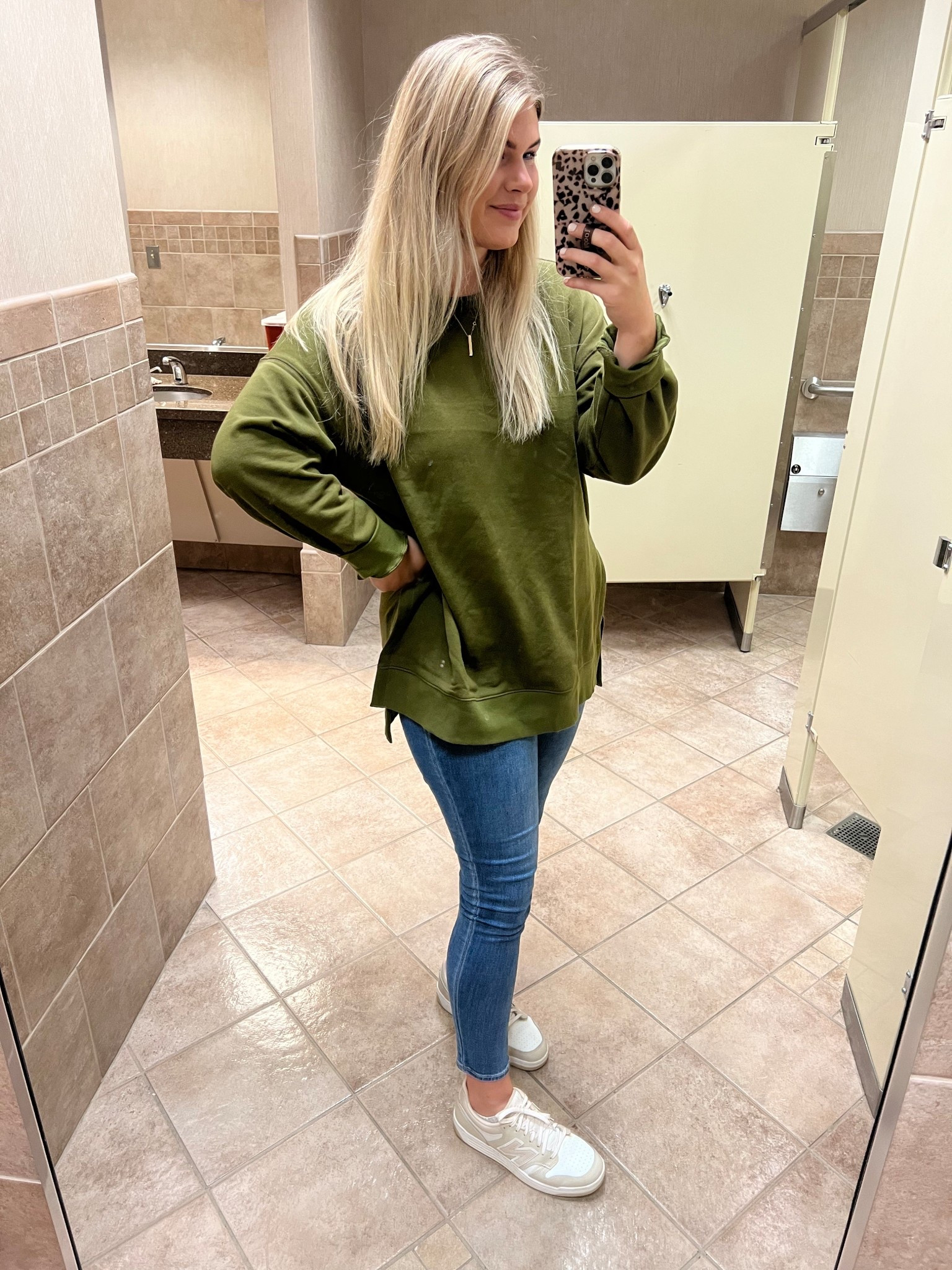 Mom uniform- sweatshirt, jeans, and sneakers! 

#LTKFallSale #LTKSaleAlert #LTKStyleTip