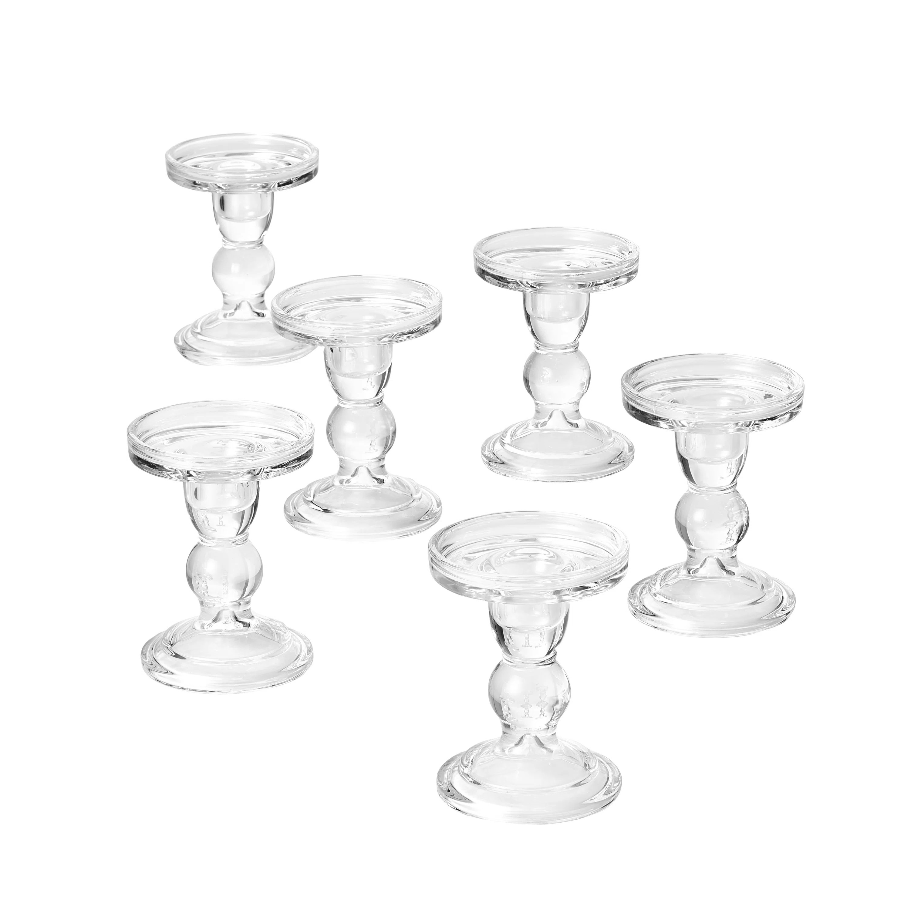 Glass Tabletop Candlestick | Wayfair North America