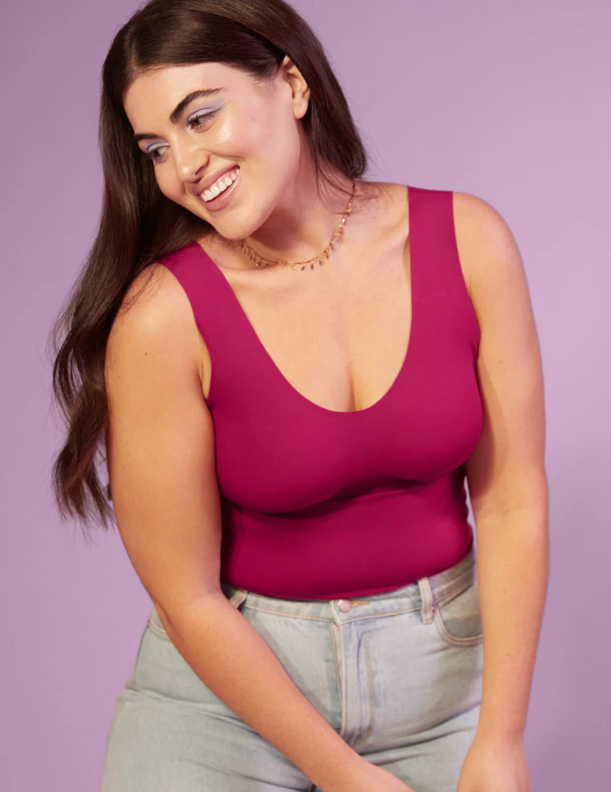 Buy The Evolution Tank & Shelf Bra Online: Built In Support – Knix | Knix