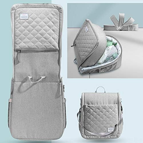SUNVENO Infant Travel Crib Portable Travel Bed Foldable Newborn Travel Bassinet Backpack with Sof... | Amazon (US)