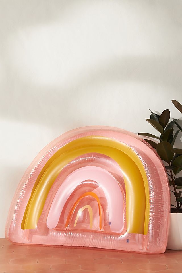 Sunnylife Rainbow Pool Float | Anthropologie (US)