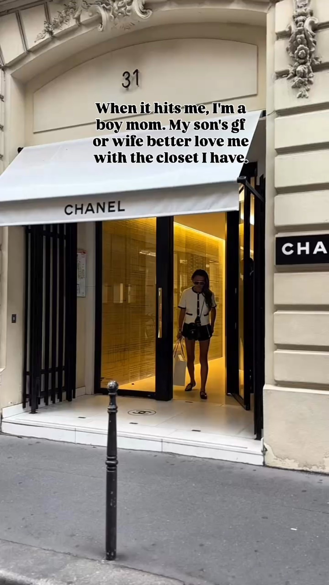 Paris affordable Chanel inspired outfit. Black favorite shorts. White tipped black sweater. Ballet Chanel like flats  

#LTKFindsUnder100 #LTKStyleTip