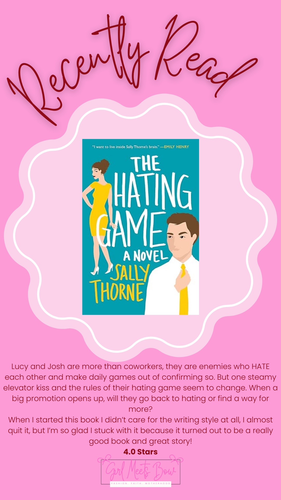 Book Review: The Hating Game