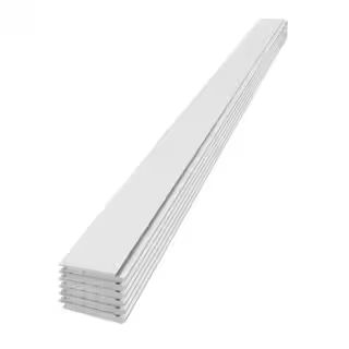 UFP-Edge 1 in. x 6 in. x 6 ft. UFP-Edge Timeless Farmhouse White Smooth Nickel Gap Shiplap (6-pac... | The Home Depot