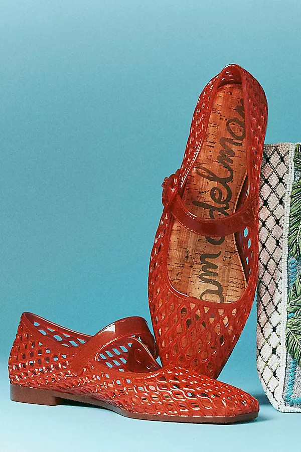 Michaela Mary Jane Jelly Flats | Anthropologie (US)