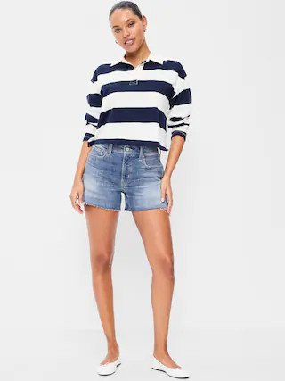 High-Waisted OG Jean Shorts -- 4-inch inseam | Old Navy (US)