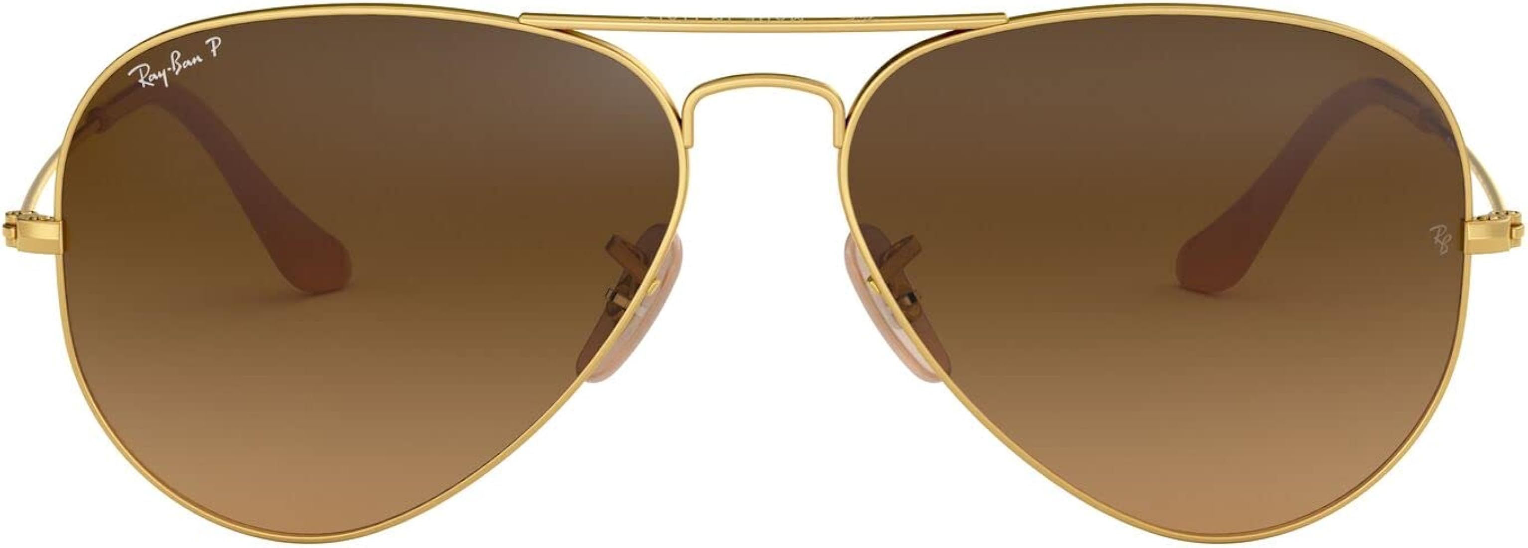 Rb3025 Classic Polarized Aviator Sunglasses | Amazon (US)