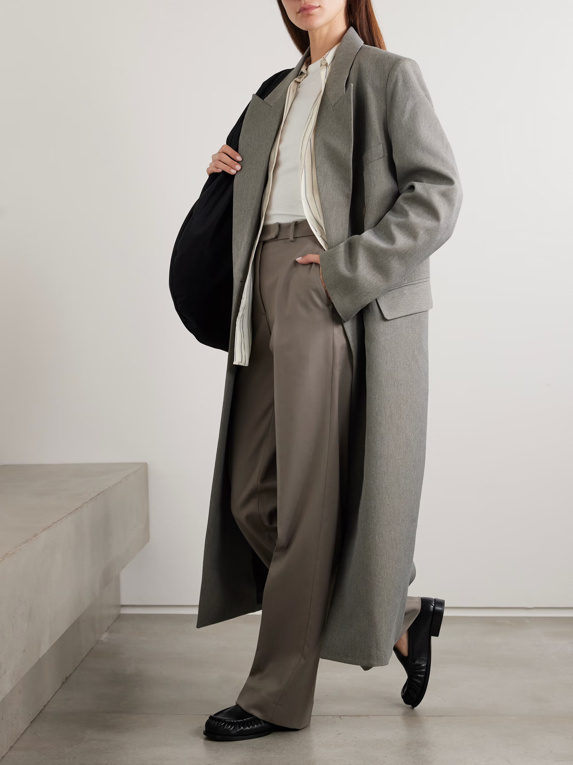 Jane double-breasted twill coat | NET-A-PORTER (UK & EU)