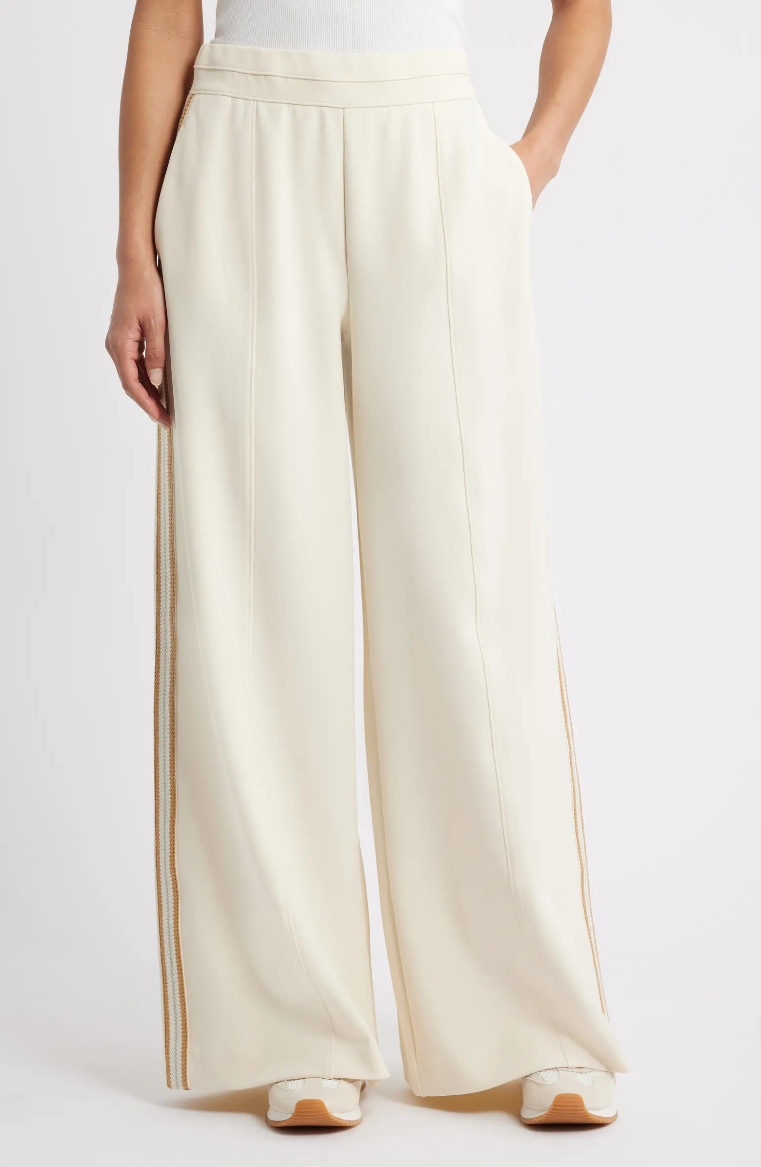 Skyrise Pintuck Palazzo Pants | Nordstrom