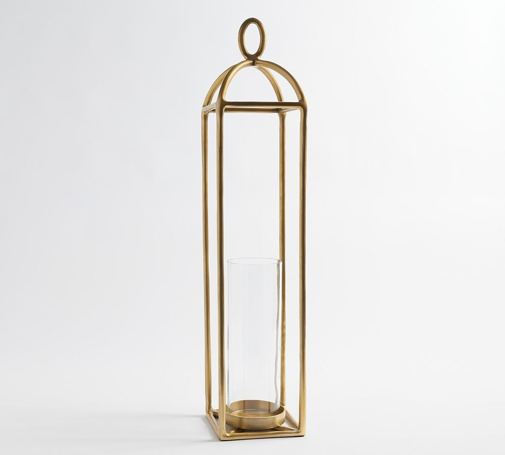 Fallon Forged-Iron Outdoor Lantern | Pottery Barn (US)