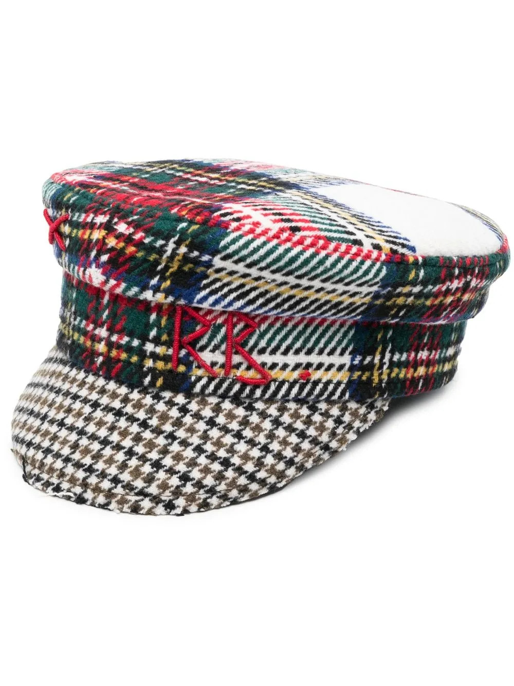 Ruslan Baginskiy Panelled Baker Boy Cap  - Farfetch | Farfetch Global