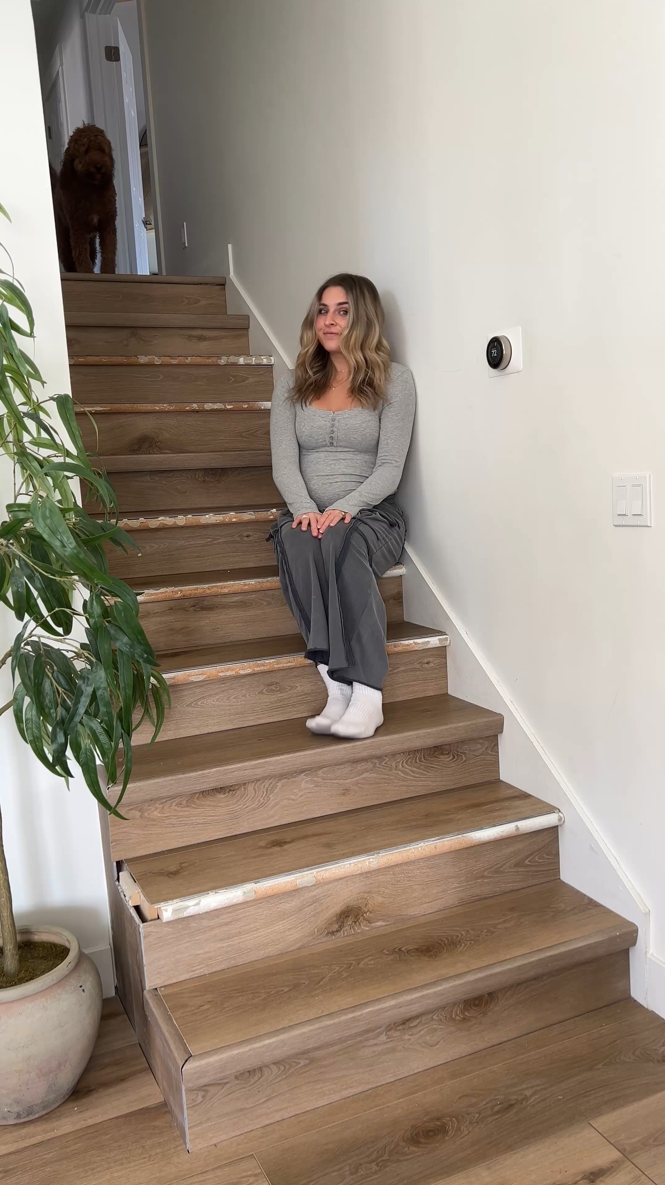 Day 1 of our stair makeover 

#LTKHome #LTKSaleAlert #LTKSeasonal