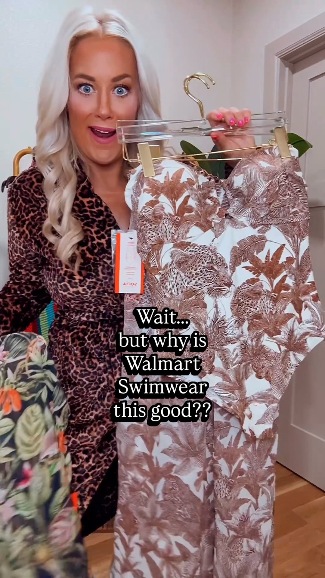 Walmart swimwear is hitting hard this season!!! Size medium in all of them 