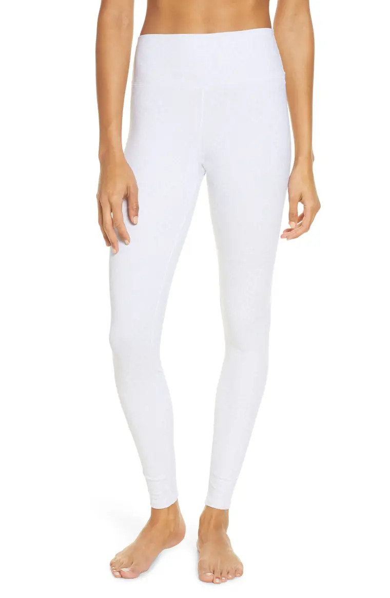 Vapor Leopard Print High Waist Ankle Leggings | Nordstrom