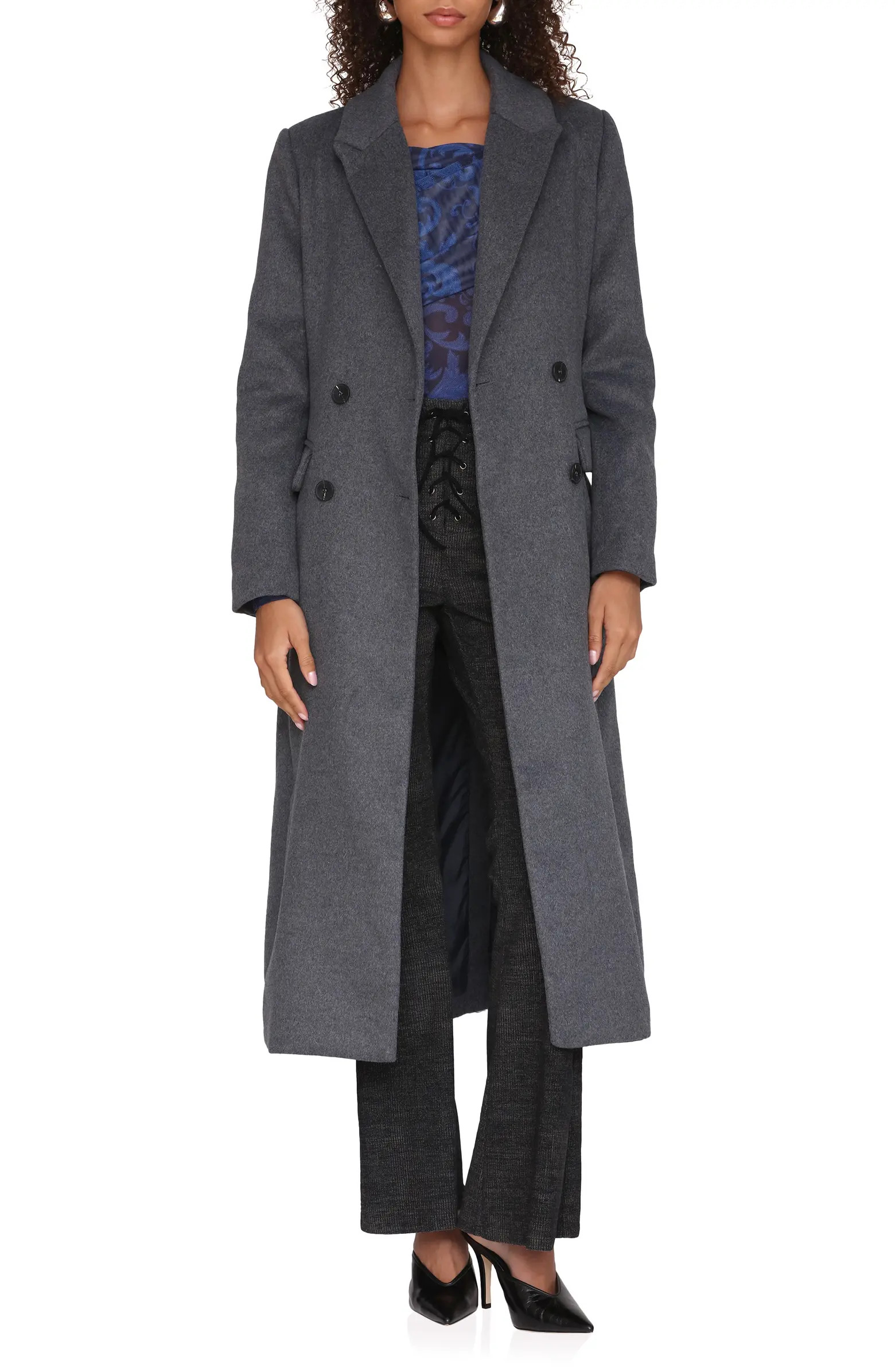 Relaxed Double Breasted Coat | Nordstrom