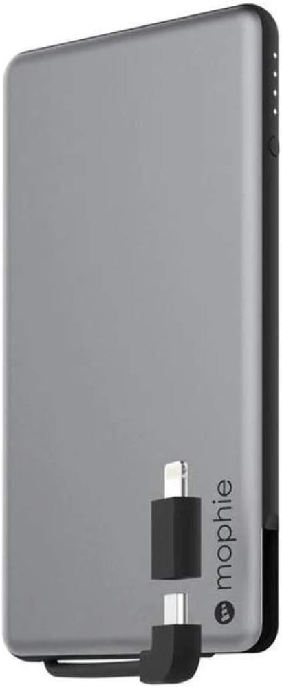 Mophie powerstation Plus Mini - External Battery with Built in cables for Smartphones - Space Gra... | Amazon (US)