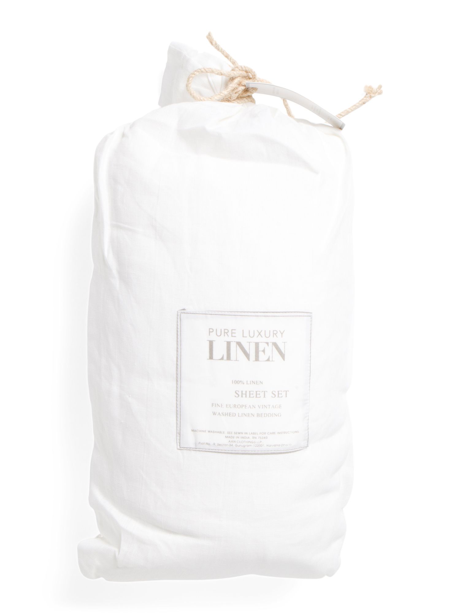 Belgian Linen Sheet Set | TJ Maxx