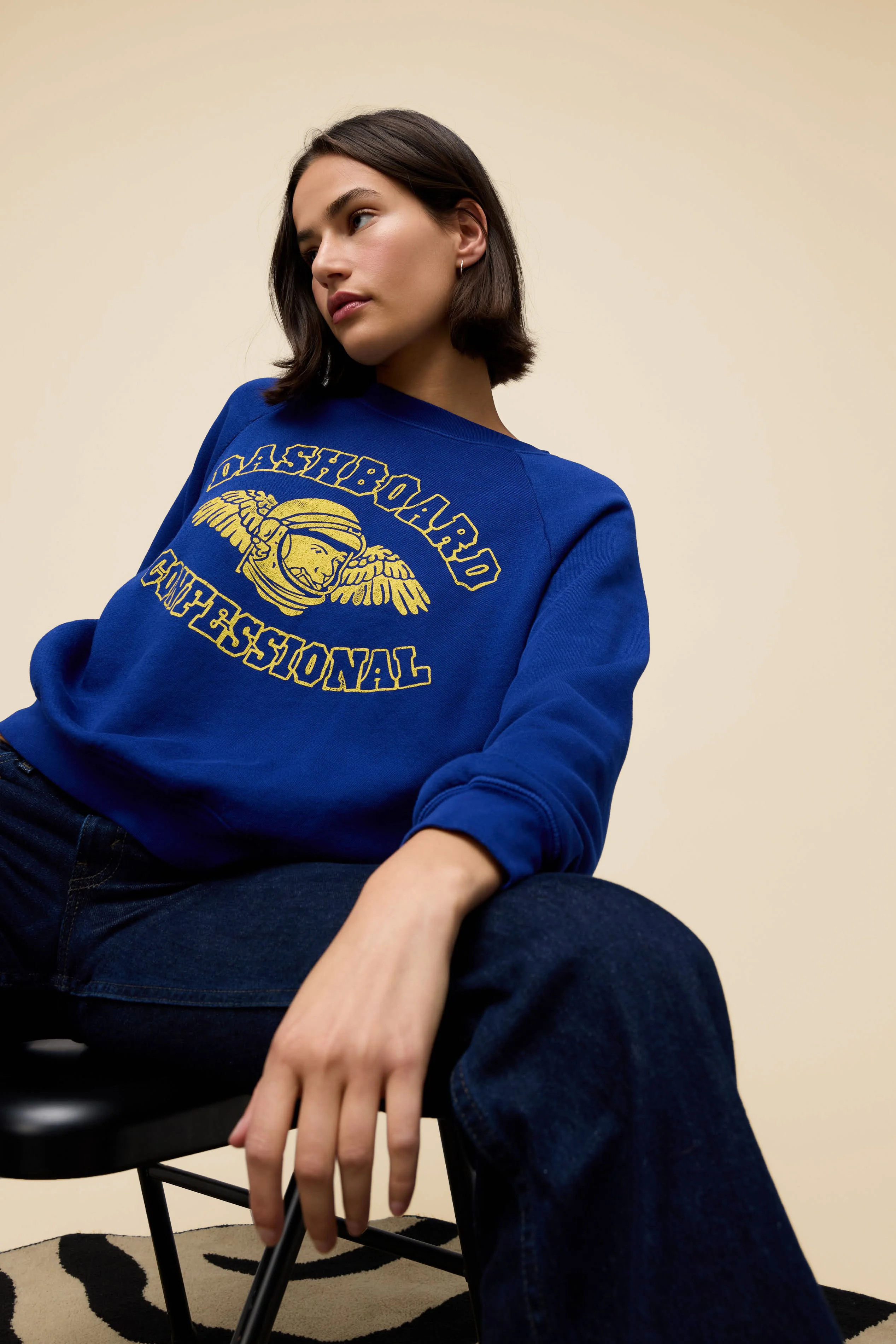 Dashboard Confessional Paceman Shrunken Raglan Sweatshirt | Daydreamer