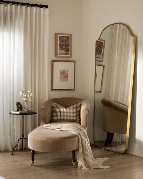 With an antique brass finished frame, our Sussex Floor Mirror is a timeless addition to your home styling.

#LTKHome