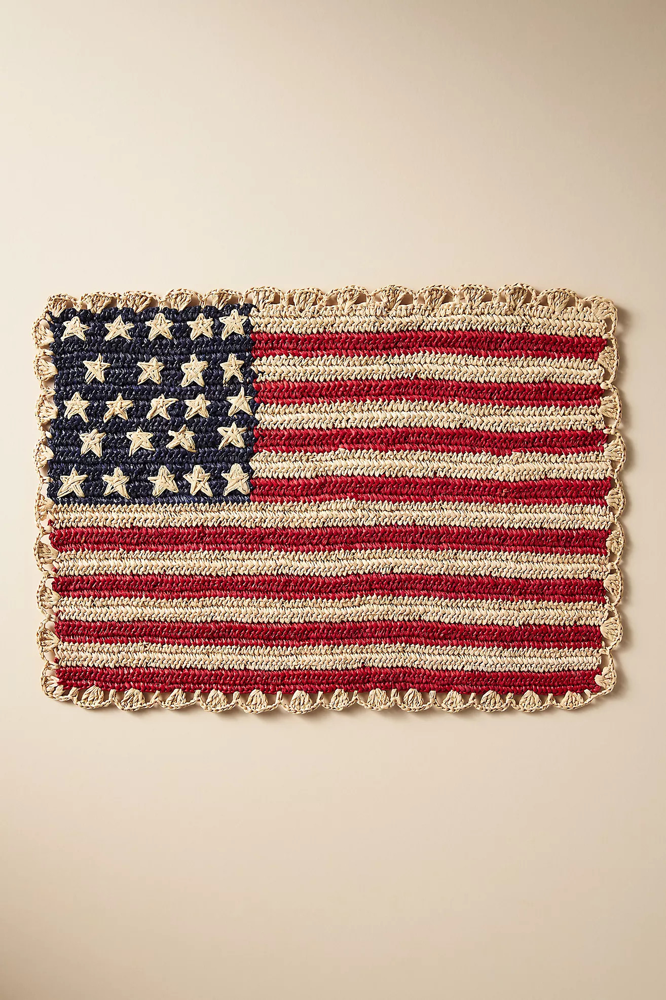 Handwoven Americana Placemat | Anthropologie (US)