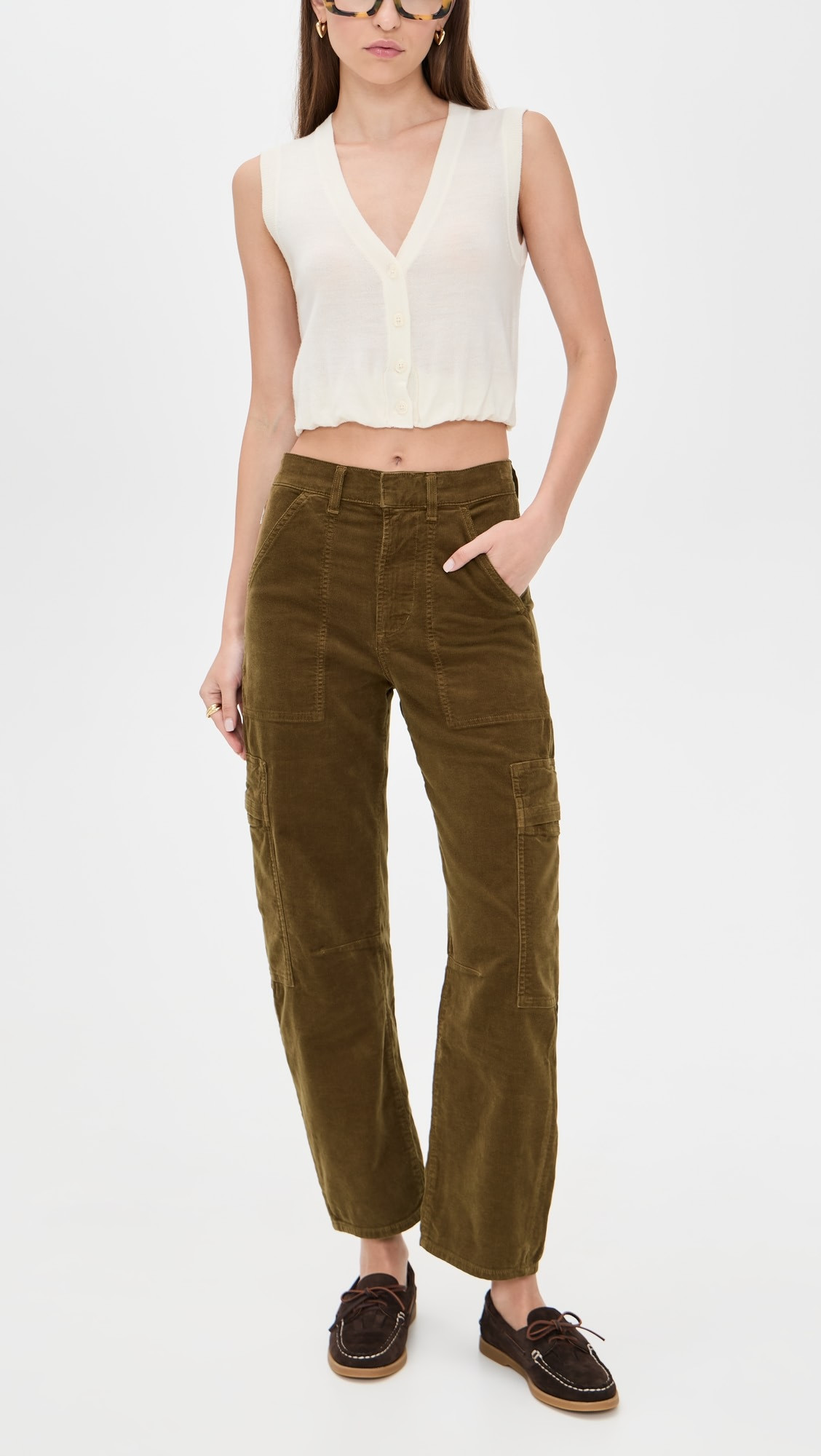 Marcelle Corduroy Cargo Pants | Shopbop