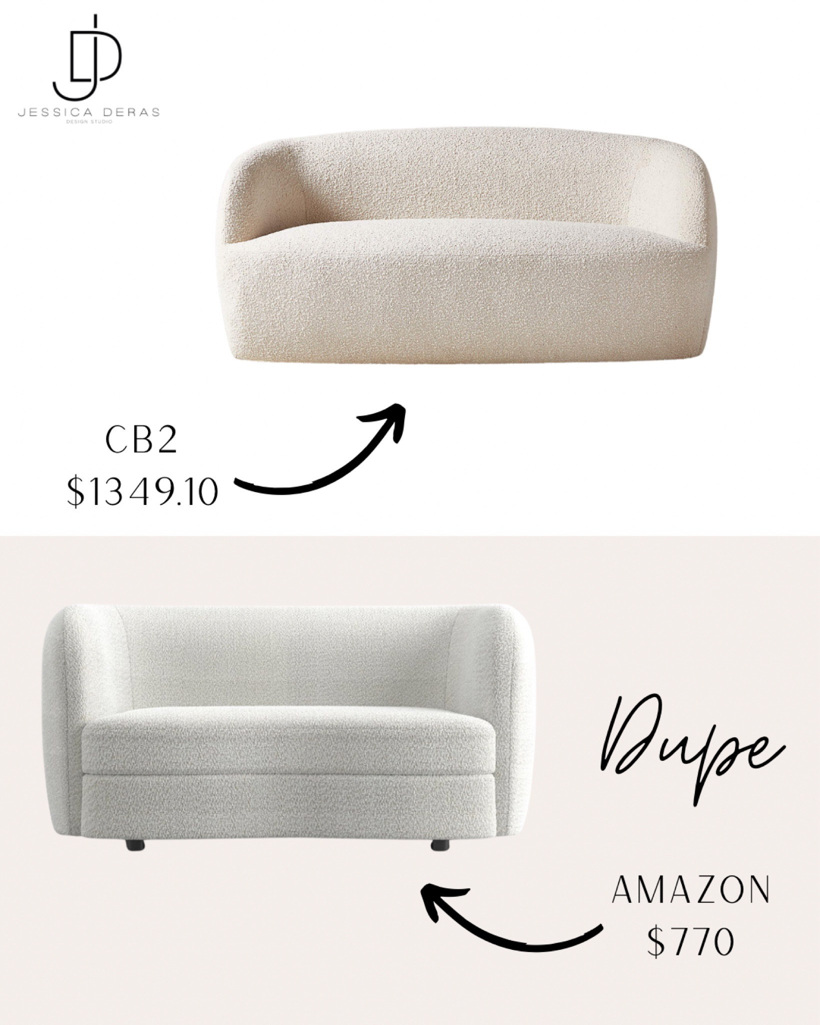 CB2 Sofa Dupe!!

Interested in our interior design? (jessicaderasinteriordesign.com) to schedule a 30 min free Discovery call! We’d love to design your home. Interested in our interior design? (jessicaderasinteriordesign.com) to schedule a 30 min free Discovery call! We’d love to design your home.

#LTKHome #LTKStyleTip #LTKFamily