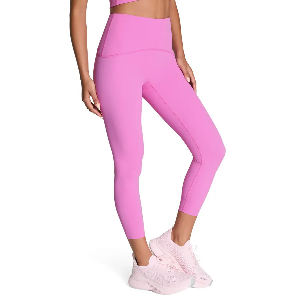 SPANX® SPANXshape™ Booty Boost® 7/8 Leggings in Pink Geranium at Nordstrom, Size X-Large | Nordstrom