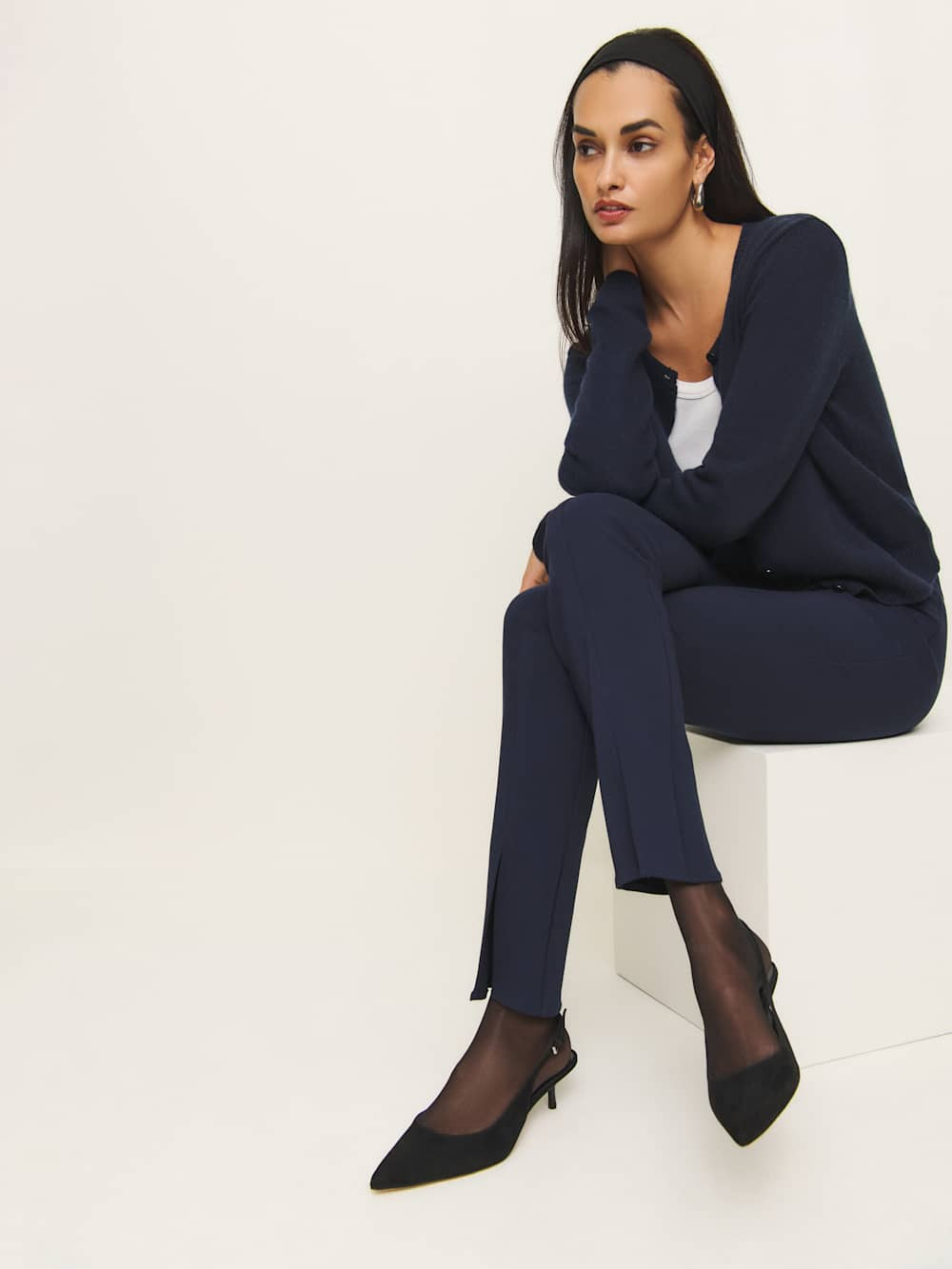 Wrenley Heeled Slingback | Reformation (Global)