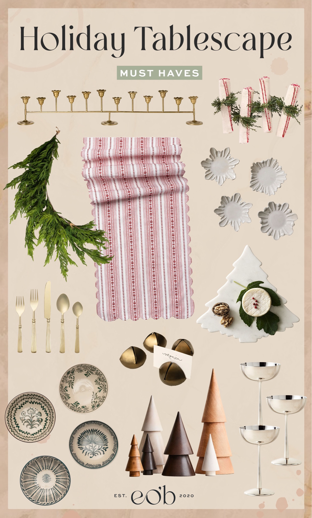 Holiday Tablescape Must-Haves

#LTKSeasonal #LTKHoliday #LTKHome