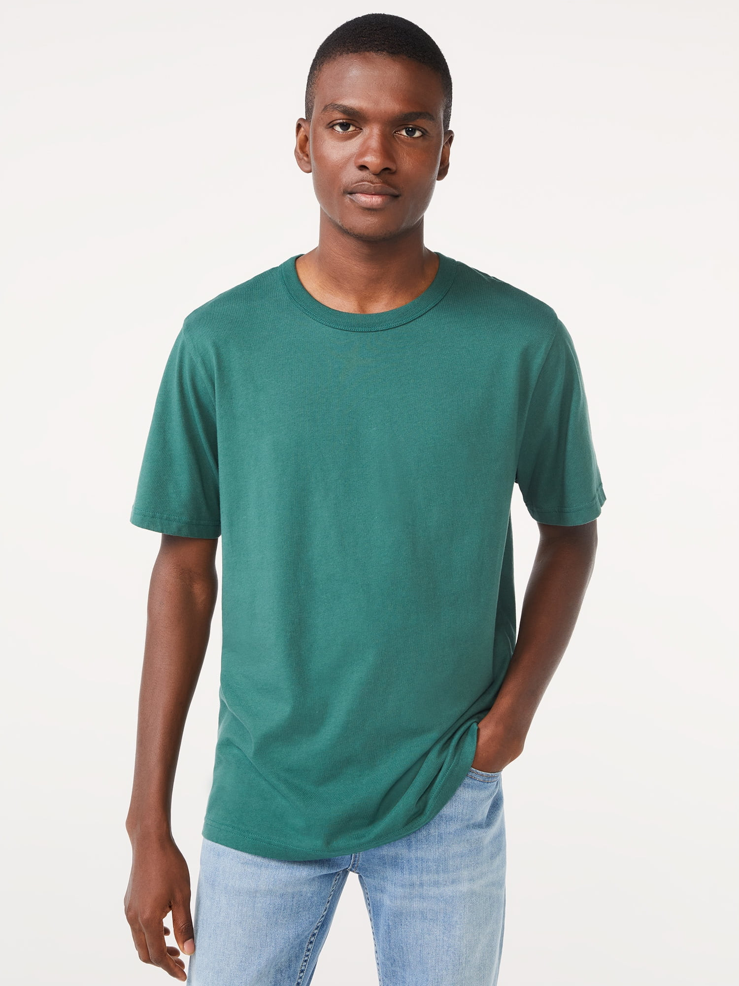 Free Assembly Men's Everyday Short Sleeve Tee - Walmart.com | Walmart (US)