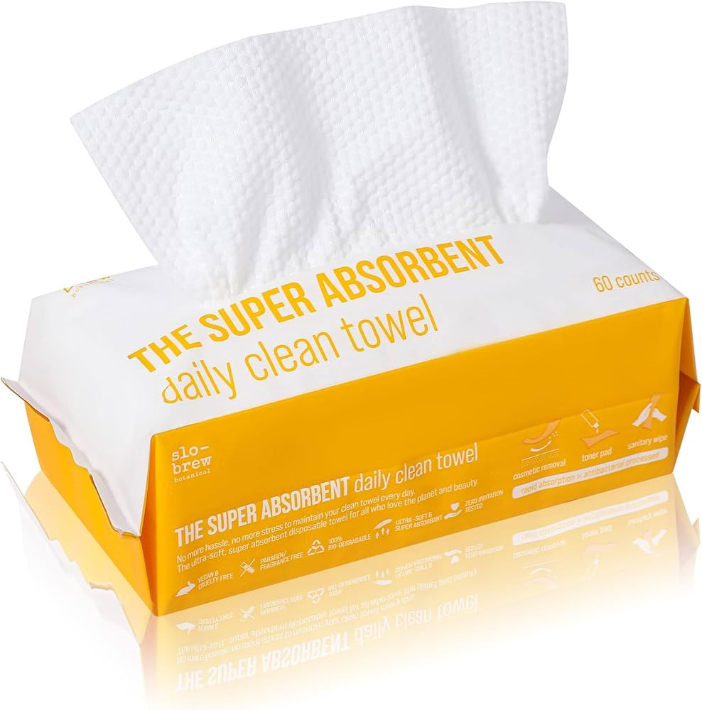 The Super Absorbent Daily Clean Towel - Slo-Brew Botanical | Ultra-Soft Multi-Purpose Clean Towel... | Amazon (US)
