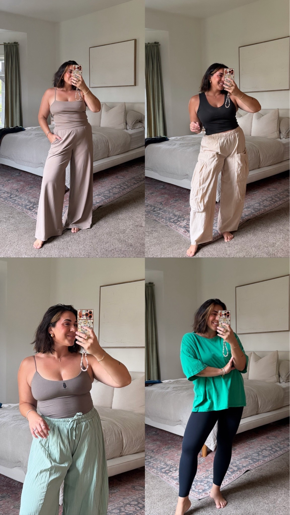 Size medium in all!

#LTKootd #LTKfitnessgoals #LTKmomlife