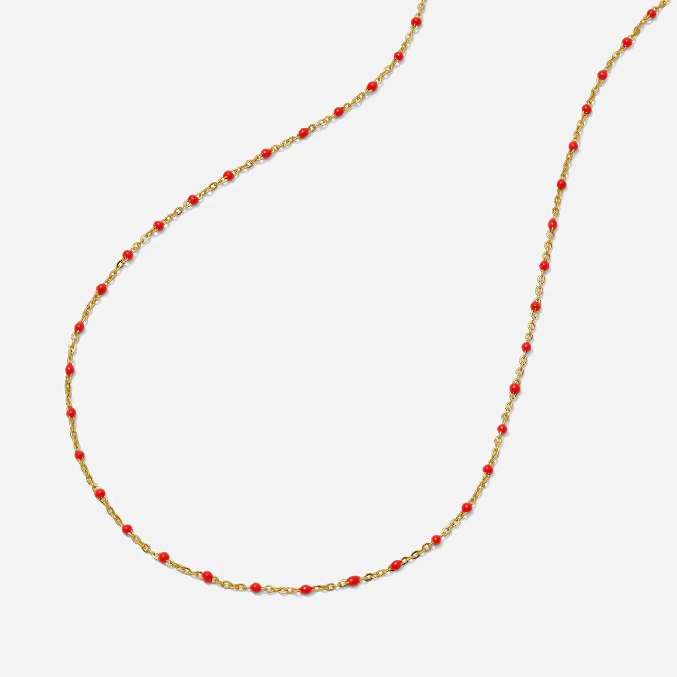 Enamel Chain Necklace | Katie Dean Jewelry