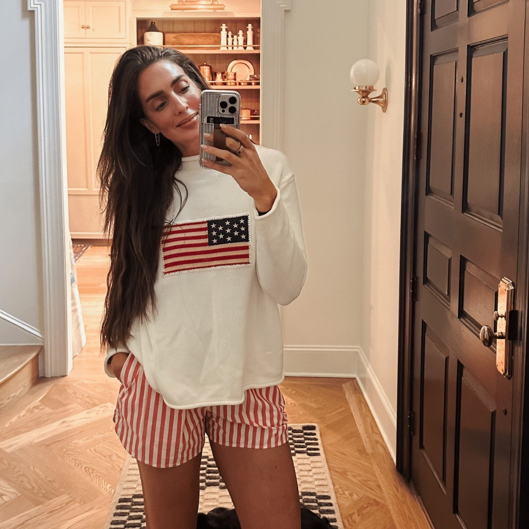 4th of July is right around the corner and here are some of my favorite flag sweaters for every budget 🇺🇸