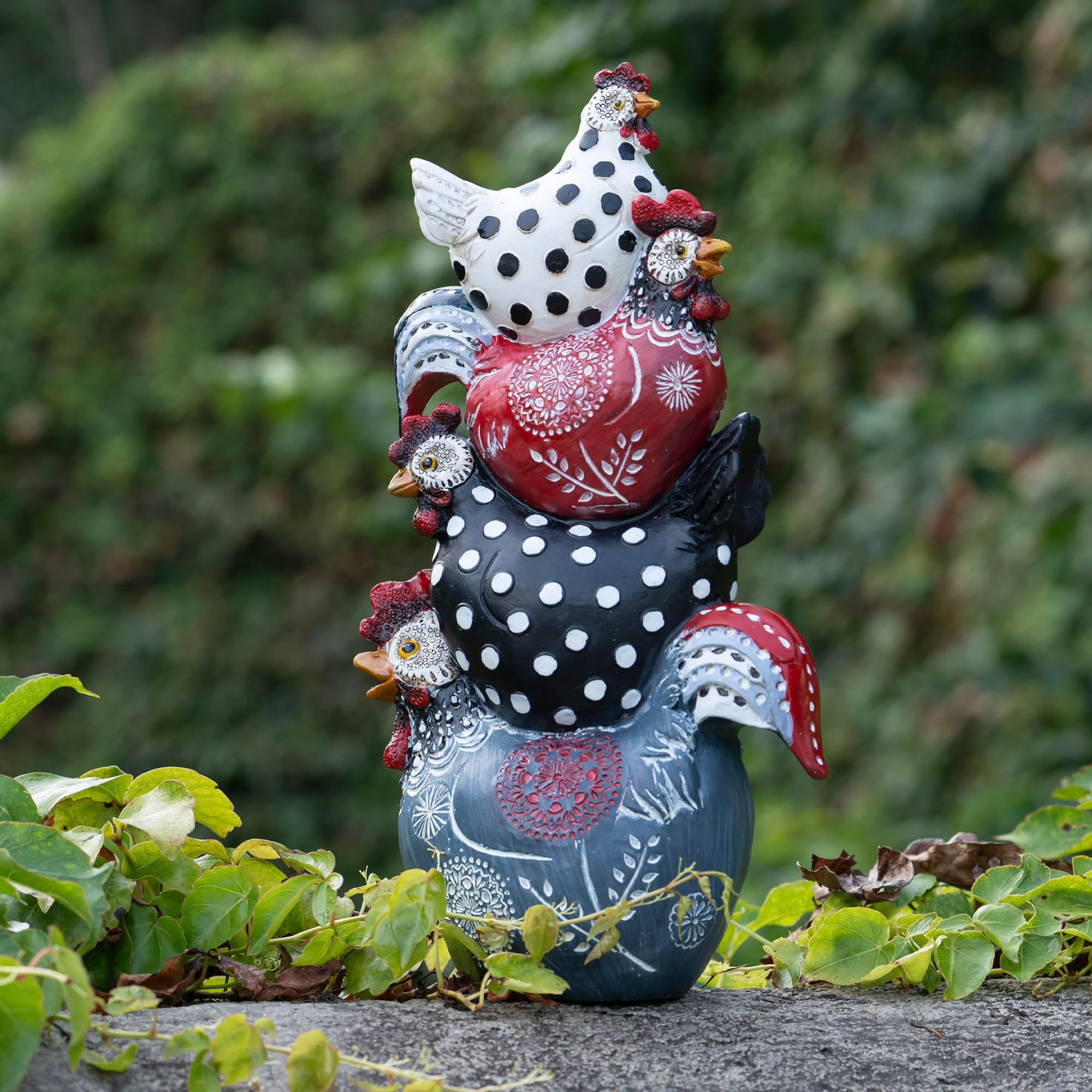 Halloween Decoration Chicken Decor,Yard Chicken Decorations,Outdoor Garden Statues, Resin Decorat... | Amazon (US)