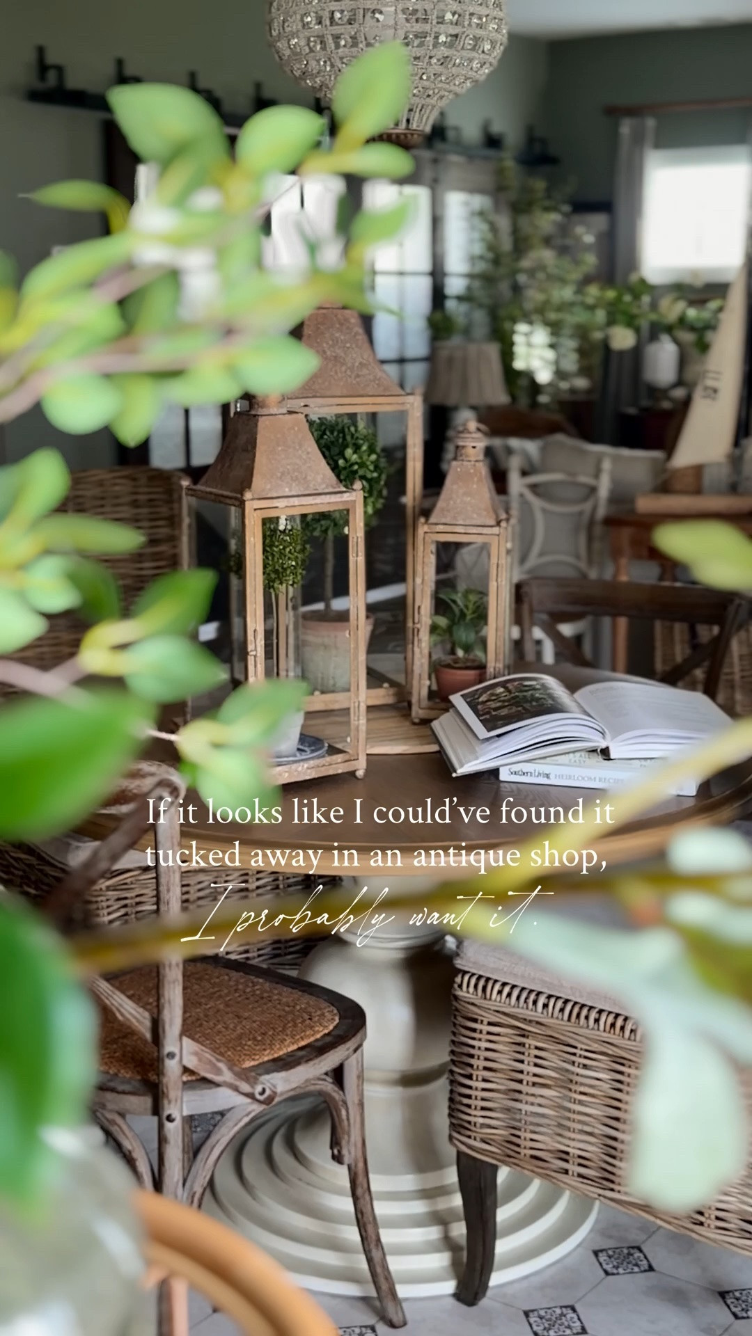 I have never met an old-looking lantern I didn’t immediately want to bring home. 

This graduated set of three from @decorsteals has the perfectly weathered, timeworn look I love—and enough presence to make a whole table feel finished. I styled mine with a little greenery for now, but just wait until candlelight season officially begins. 🍂✨

Would you style these indoors or out on the porch?

#DecorSteals #CottageStyle

#LTKHome #LTKSeasonal